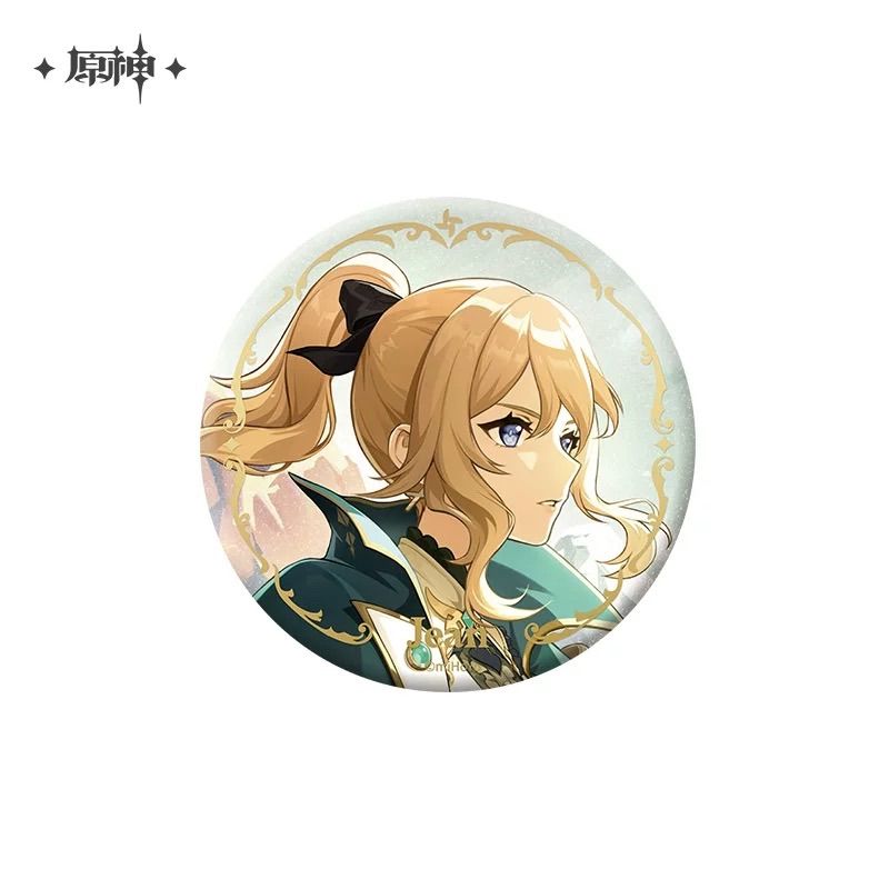 原神・公式 缶バッジ（キービジュアル）ジン キィニチ