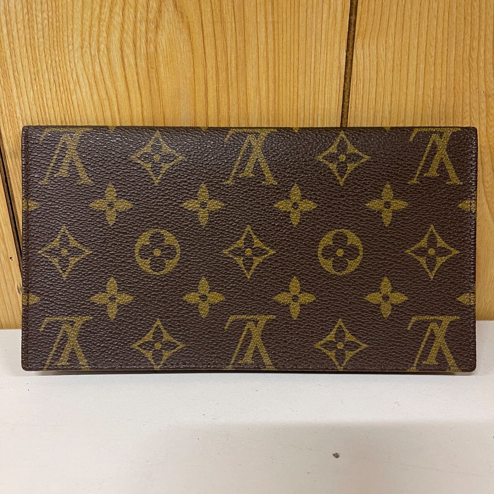 ルイヴィトン LOUIS VUITTON 財布 2491 二つ折り 80年代-