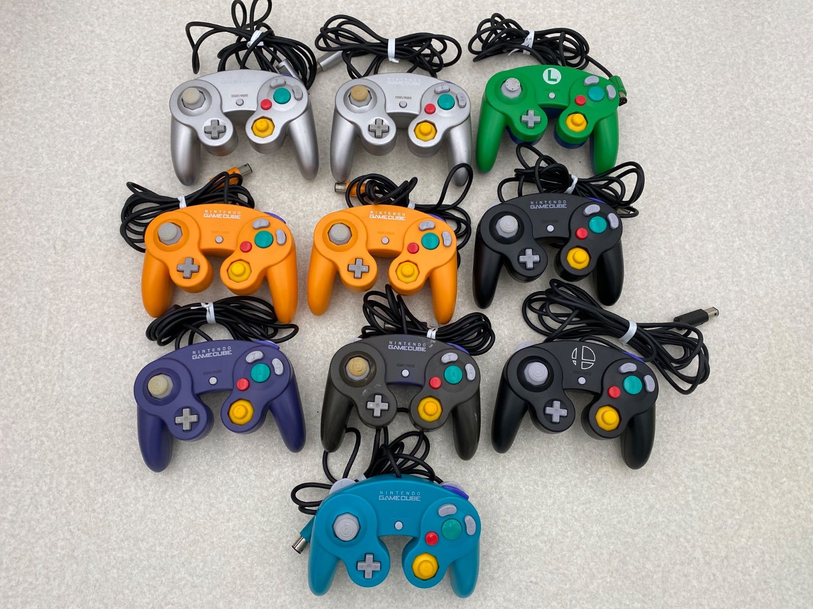 ジャンク品 レトロゲームまとめセット ファミコン ゲームキューブコントローラー Yahoo!オークション -「ゲームキューブ コントローラー ジャンク