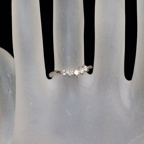 ロイヤルアッシャー Pt900 ダイヤモンド リング 0.30ct - メルカリ