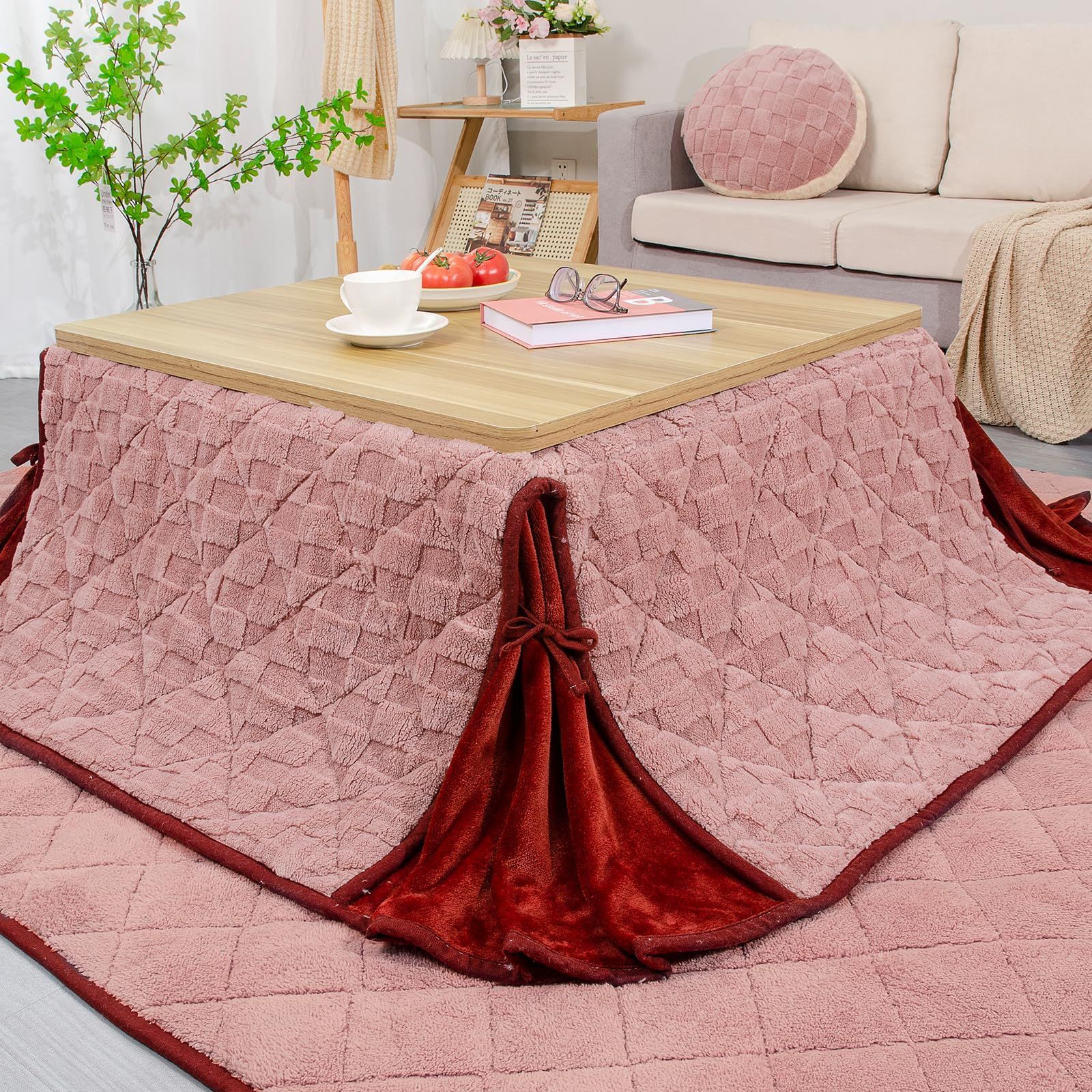 新品　フランネル調 こたつ敷布団　厚さ約4cm　190ｘ270cm　ブルー 新品 フランネル調 こたつ敷布団 厚さ約4cm 190x270cm ブルー