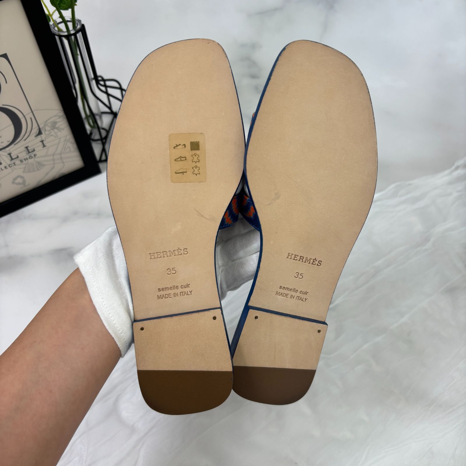 鑑定済み【 新品 】エルメス 《 オラン 》 ブリッド・ドゥ・ガラ 35 