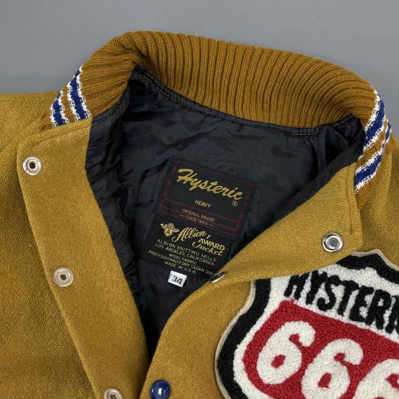 Albion × Hysteric Glamour スタジャン HYSTERIC GLAMOUR｜HYSTERIC ASSOCIATION スタジャン | Rakuten