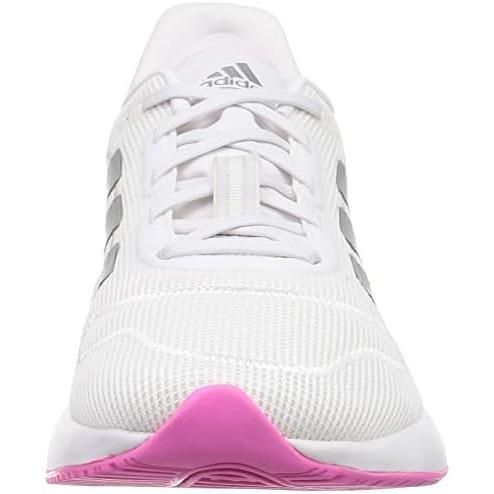 [アディダス] ランニングシューズ Galaxar ラン KYP67 レディース フットウェアホワイト/シルバーメタリック/スクリーミングピンク(FX6880) 24.0 cm アディダス(adidas) ランニングシューズ Galaxar ラン KYP67