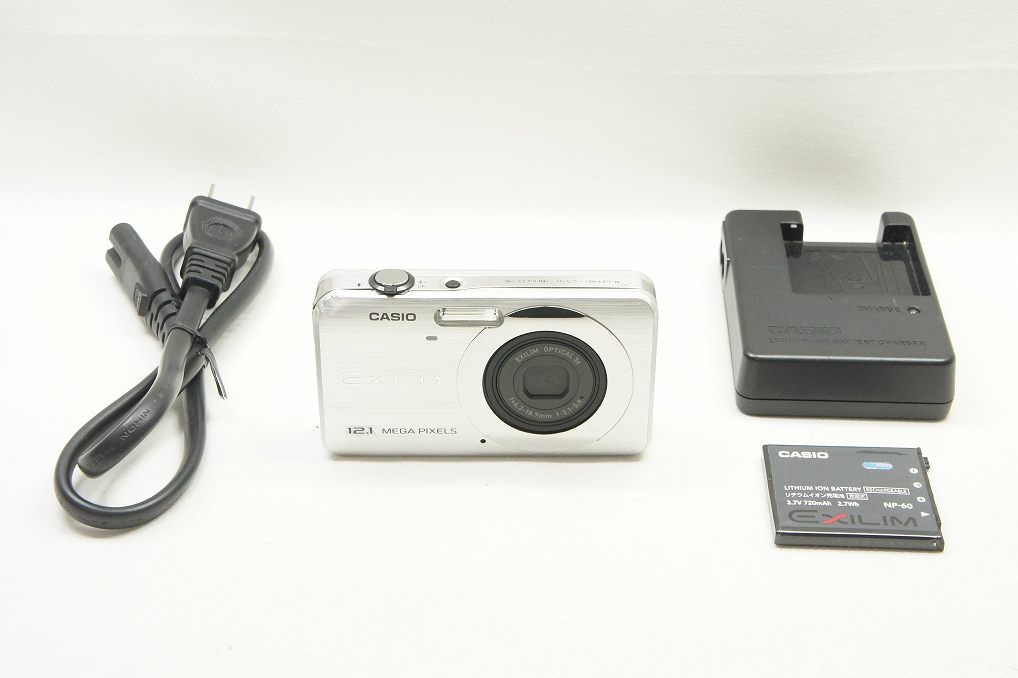 CASIO カシオ EXILIM EX-Z90 コンパクトデジタルカメラ シルバー