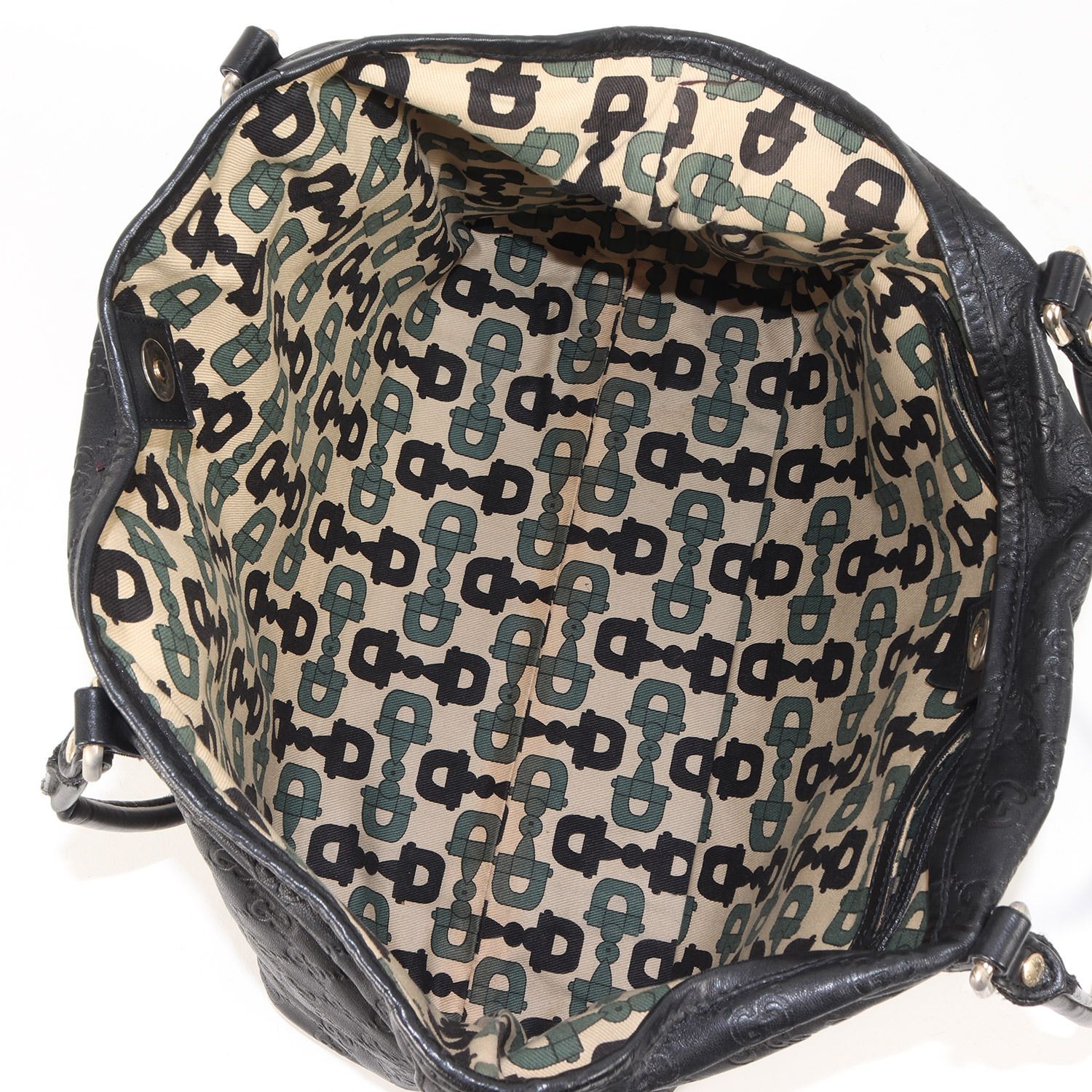 GUCCI グッチ GG エンボス レザー トートバッグ 197953 大容量 A4 旅行