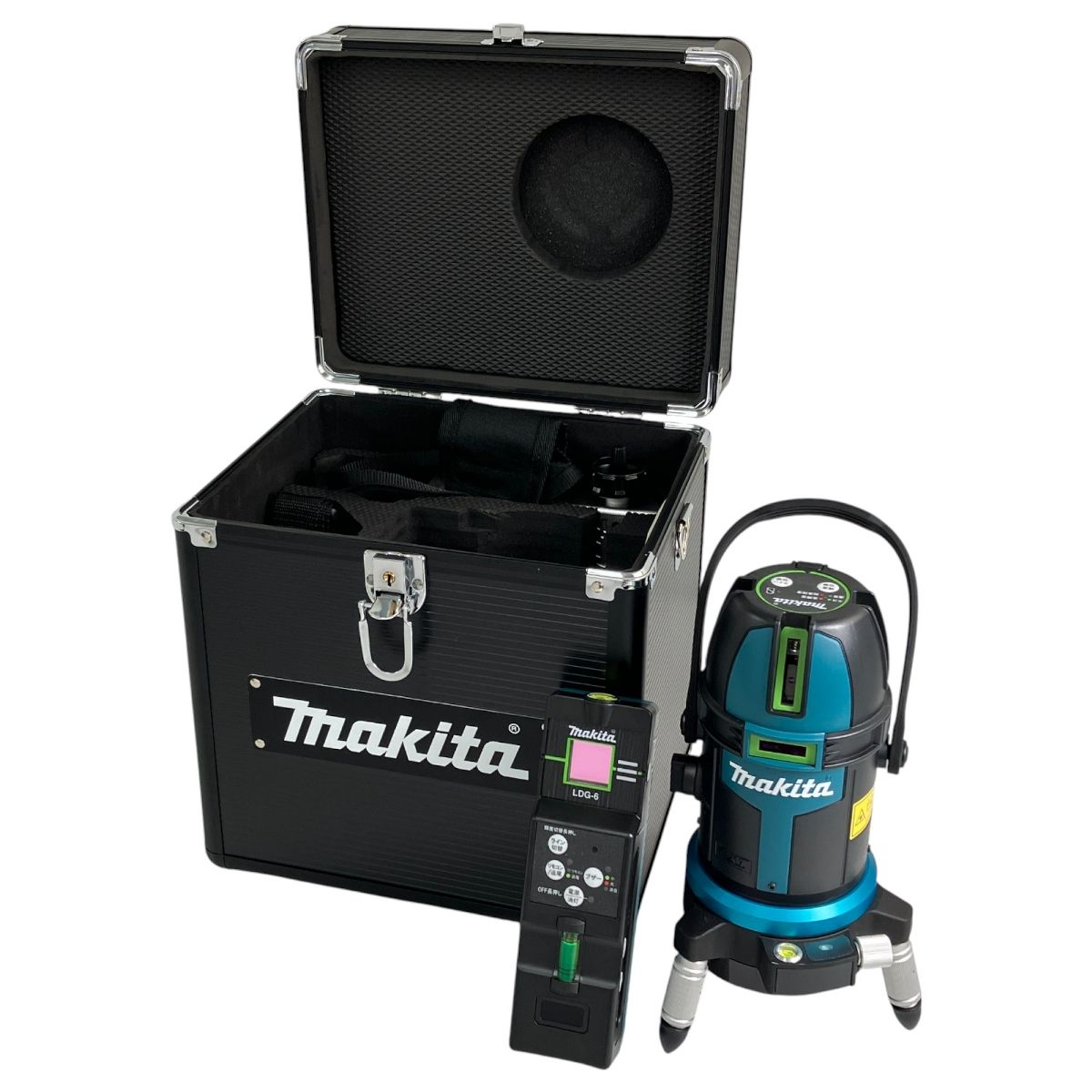 ♥ makita SK314GDN 充電式 屋内 屋外兼用 墨出し器 バッテリ付 電動工具 N10438883
