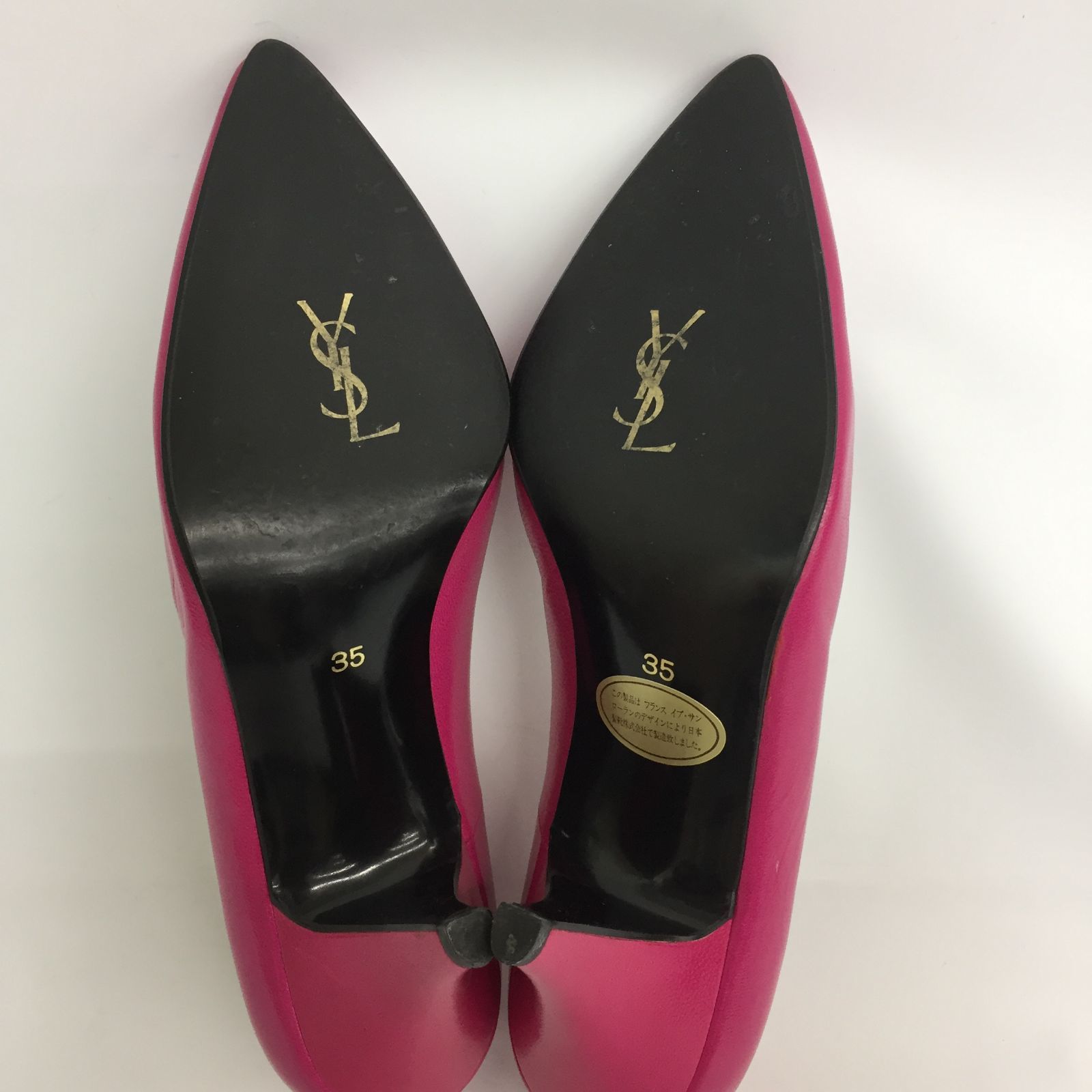 新品　SAINT LAURENT パンプス　サンローラン　☆春色　ピンク SAINT LAURENT（ハイヒール/パンプス ・ ピンク/桃色系）の