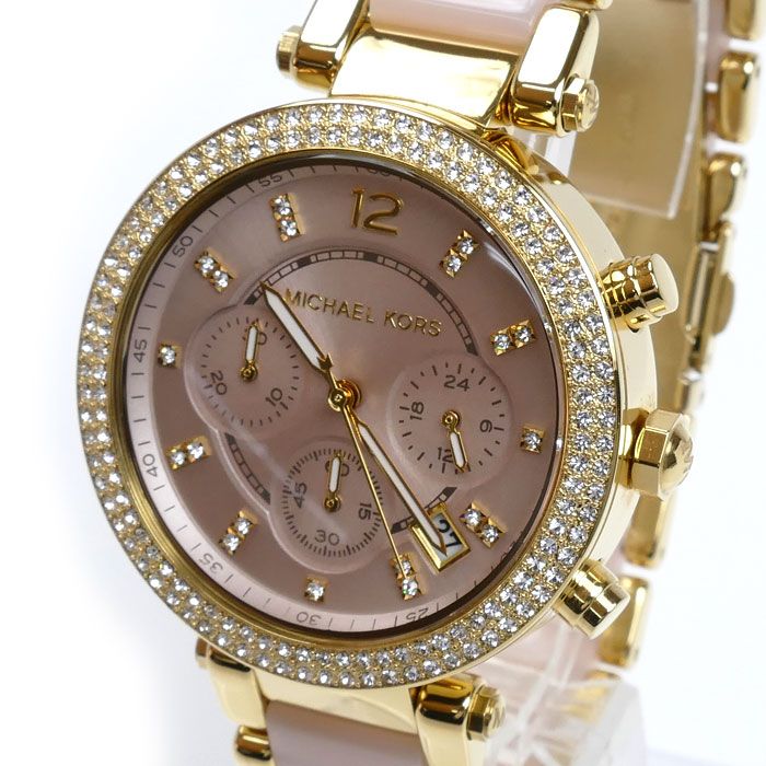 Michael Kors マイケルコース パーカー 腕時計 電池式 MK 6326 レディース