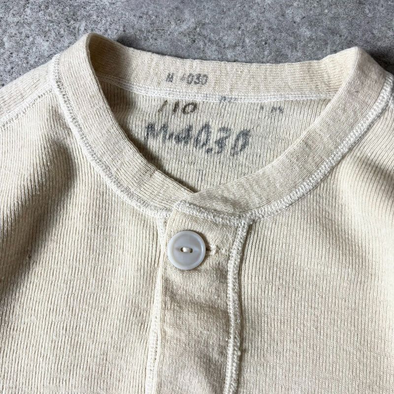 50s US ARMY 米軍実物 M-1950 ヘンリーネック