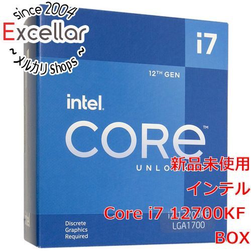 bn:12] 【新品訳あり(箱きず・やぶれ)】 Core i7 12700KF 3.6GHz LGA1700 125W SRL4P - メルカリ