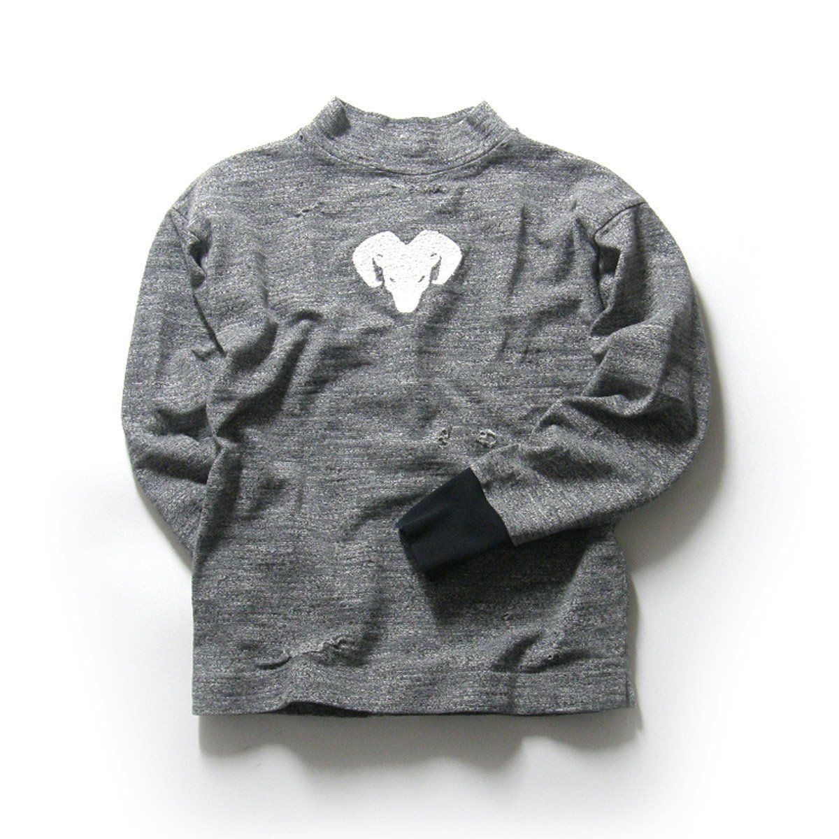 マルジェラ　グレー 長袖カットソー AAA プリント サイズ　50 楽天市場】MAISON MARTIN MARGIELA 10 再構築 L/S TEE サイズ44