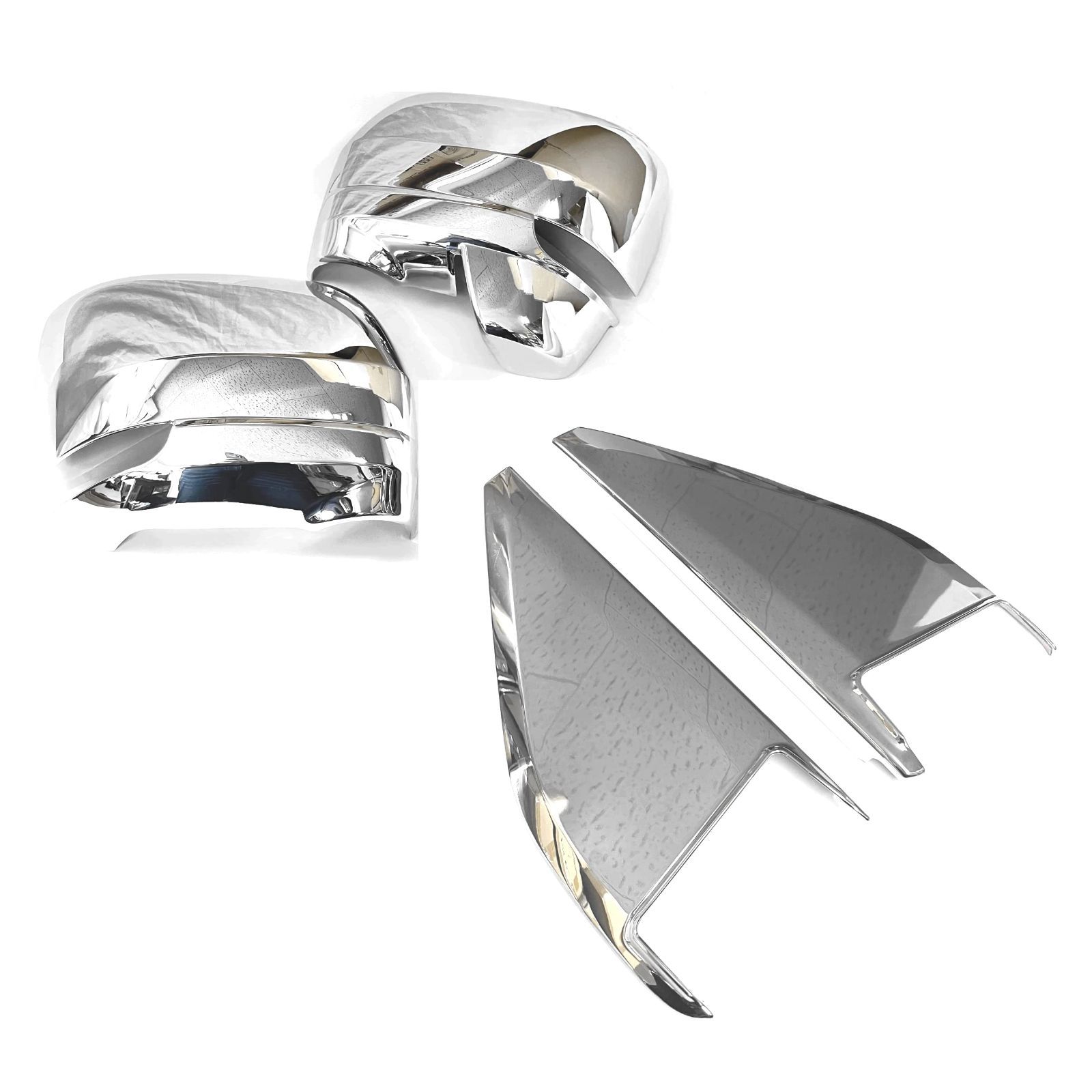 CGP ドアミラーカバー 台座カバー付き 4P 貼りつけタイプ メッキ S700V S710V ハイゼットカーゴ用 アトレーワゴン用 純正ウインカーミラー装着車 CGP6079-5756-SET