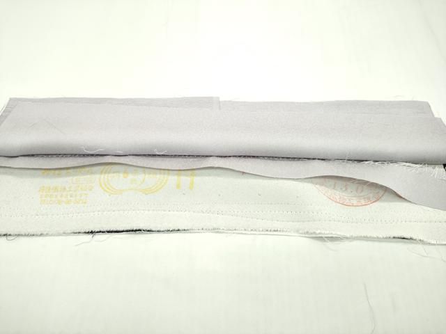 平和屋本店□極上 訪問着 作家物 螺鈿 葡萄蔦の葉文 暈し染め 銀彩 反