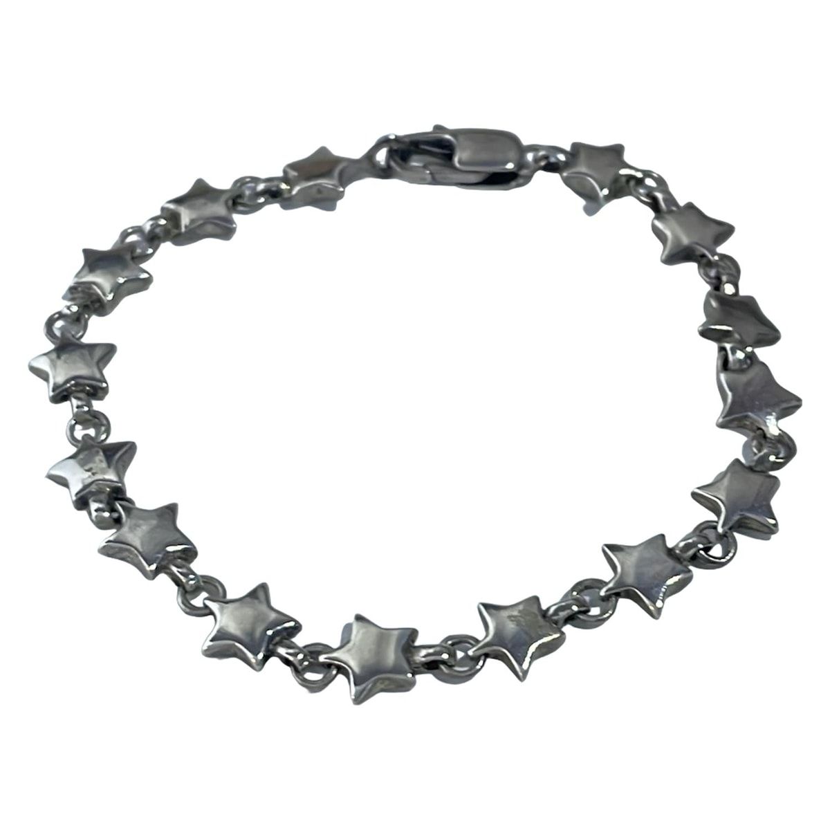 Tiffany & Co. シルバー 星ブレスレット ティファニーパフスター 1990s】TIFFANY&Co. ティファニー パフスター ブレスレット《星