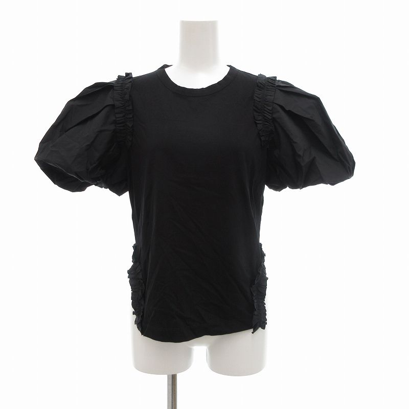 メイメイジェイ MEIMEIJ 美品 カットソー パフスリーブ フリル