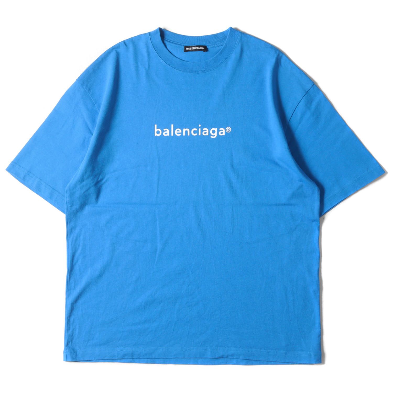 BALENCIAGA バレンシアガ Tシャツ 21SS コピーライトロゴプリント 