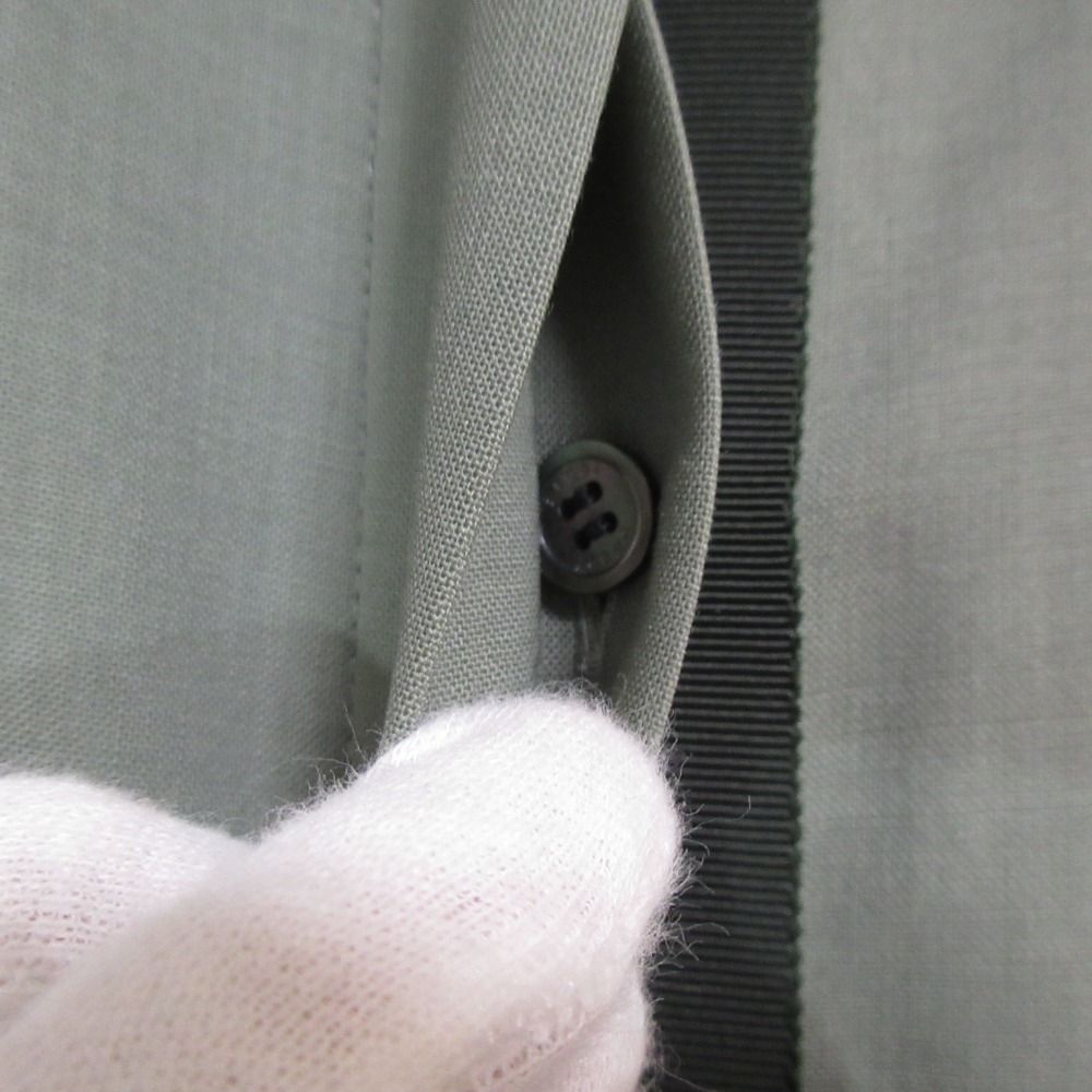 美品 21SS sacai サカイ Suiting Dress ハーフボタン 半袖 ロング丈