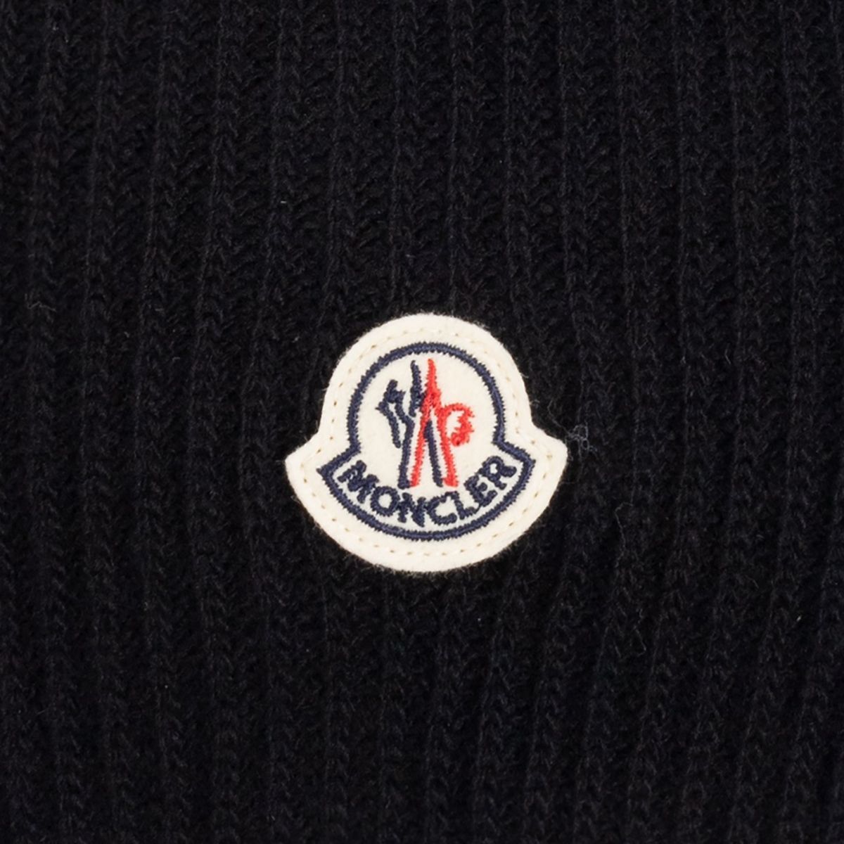 107 MONCLER モンクレール 3B00032 M1241 ブラック ニットキャップ ニット帽 男女兼用 NICORILABO_COM