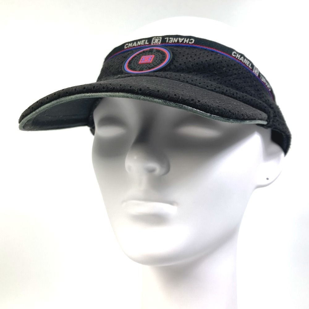 シャネル CC ココマーク スポーツライン パンチング 帽子 サン