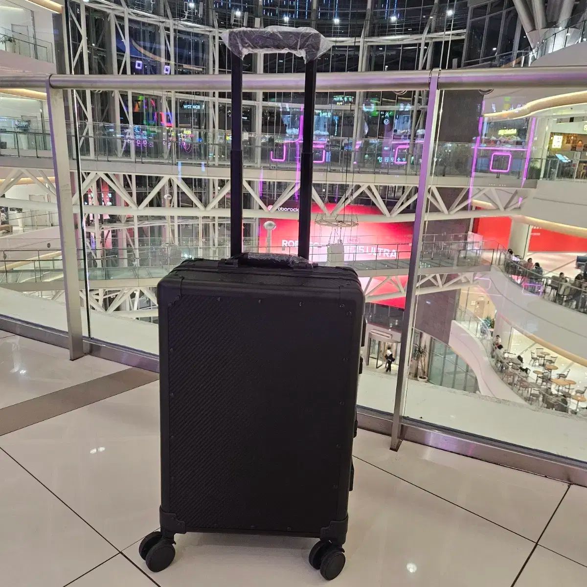 ブラック キャリーケース スーツケース 旅行用 トランク