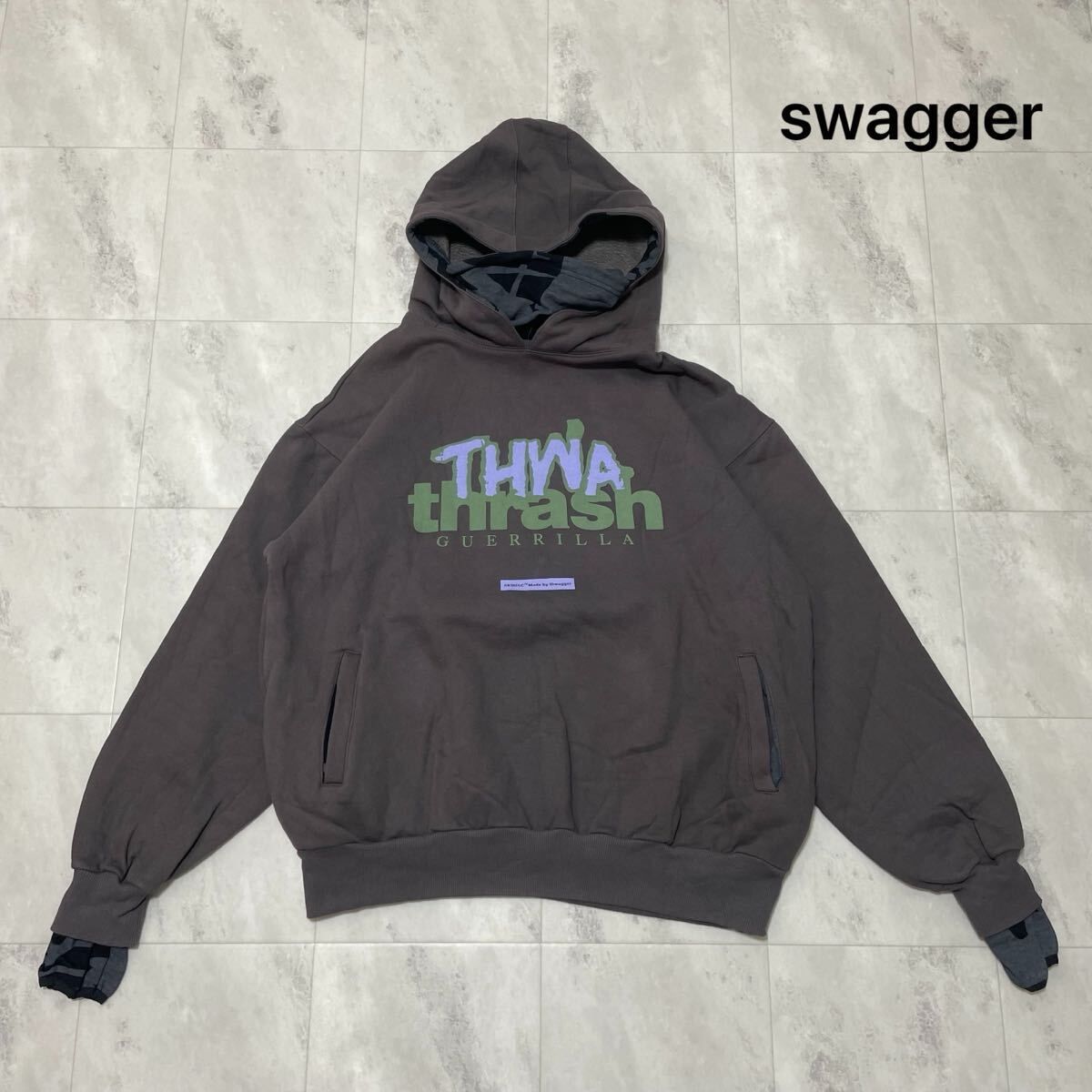 swagger スワッガー sweat hoodie スウェットパーカー