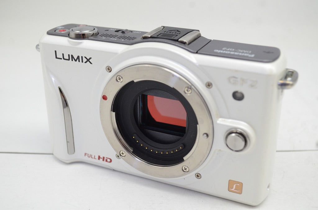 Panasonic パナソニック LUMIX DMC-GF2 ボディ ミラーレス一眼カメラ ホワイト 250927r