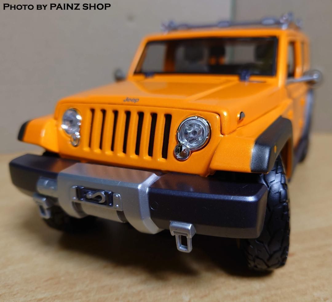 1/18 ジープ レスキューコンセプト オレンジ JEEP Rescue 1/18 ジープ レスキューコンセプト オレンジ JEEP Rescue - メルカリ