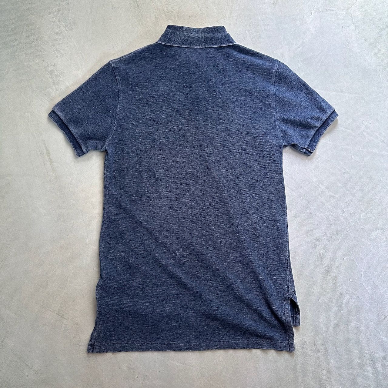 RalphLauren ラルフローレン インディゴ ポロシャツ 刺繍ポニー ブルー