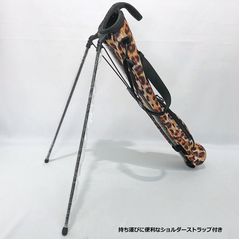 ラウドマウス セルフスタンドキャリーバッグ Fuzzy Leopard