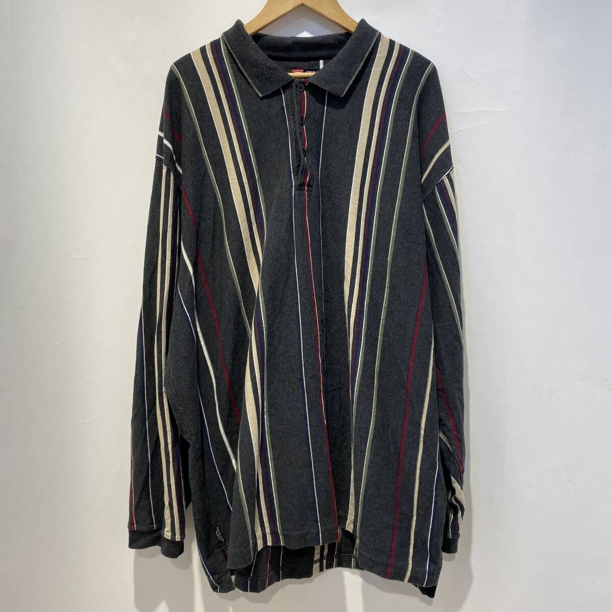 CHAPS チャップス 長袖 シャツ ストライプ シャツ メンズ 3XL 10120394