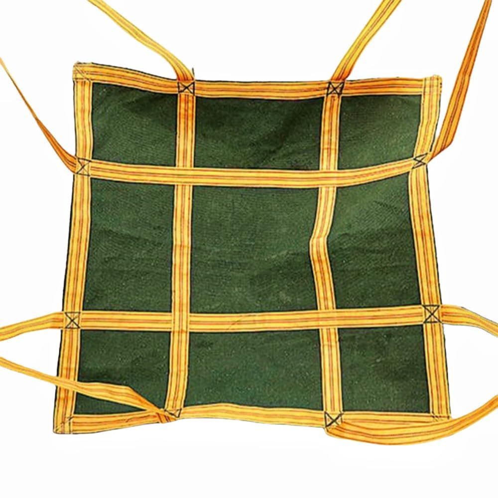 新着商品 軽量強力シートモッコ イージーモッコ 荷揚げモッコ 使用荷重2t 吊り 布モッコ 頑丈 モッコタスキ 強靭 耐荷重2t 平面200×200㎝ シートモッコ ILLIDAN