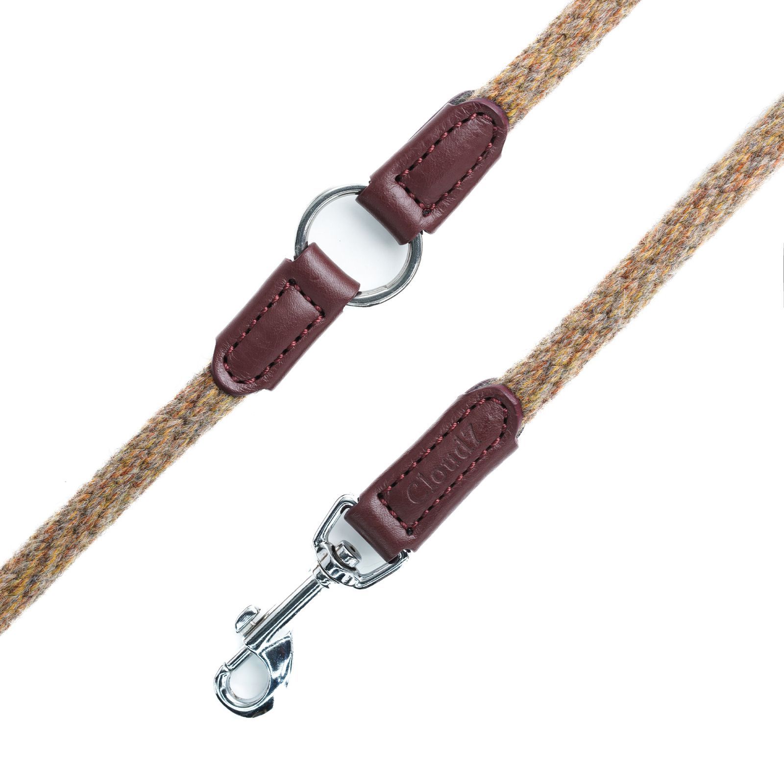 ♥｜Cloud7｜Dog Leash Vondelpark Burgundy ワンサイズ ｜リード レザー 犬 小型犬 中型犬 海外直輸入 ペットグッズ