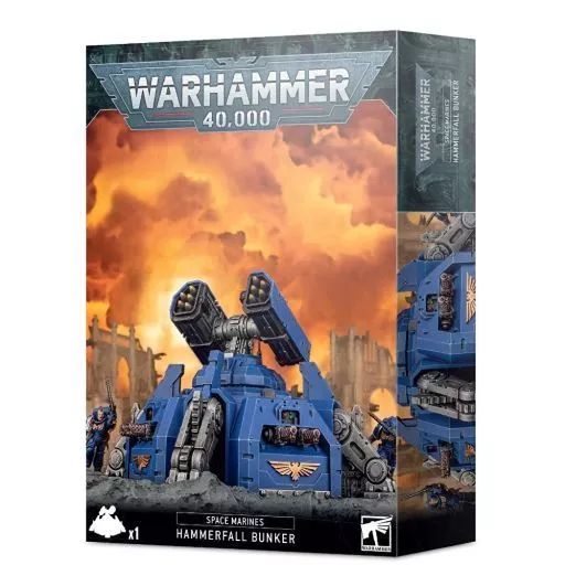 【中古】ミニチュアゲーム スペースマリーン： ハンマーフォール バンカー 「ウォーハンマー40000」 (SPACE MARINES： HAMMERFALL BUNKER) [48-22]