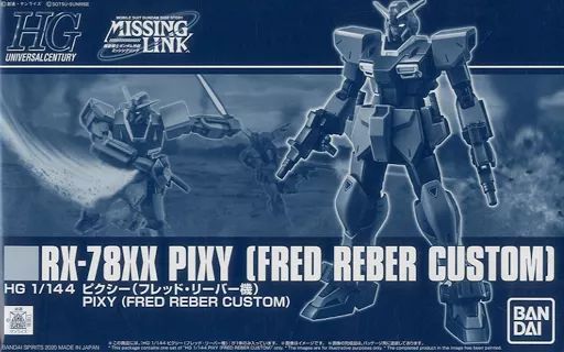 [Used] Plastic Model 1/144 HG RX-78XX Pixie (Fred Lieber Machine) “Mobile Suit Gundam Gaiden Missing Link” Premium Bandai Limited [5059062]