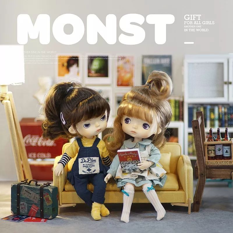 ぬいぐるみ/人形Monst Doll モンストドール　ドール+お洋服セット
