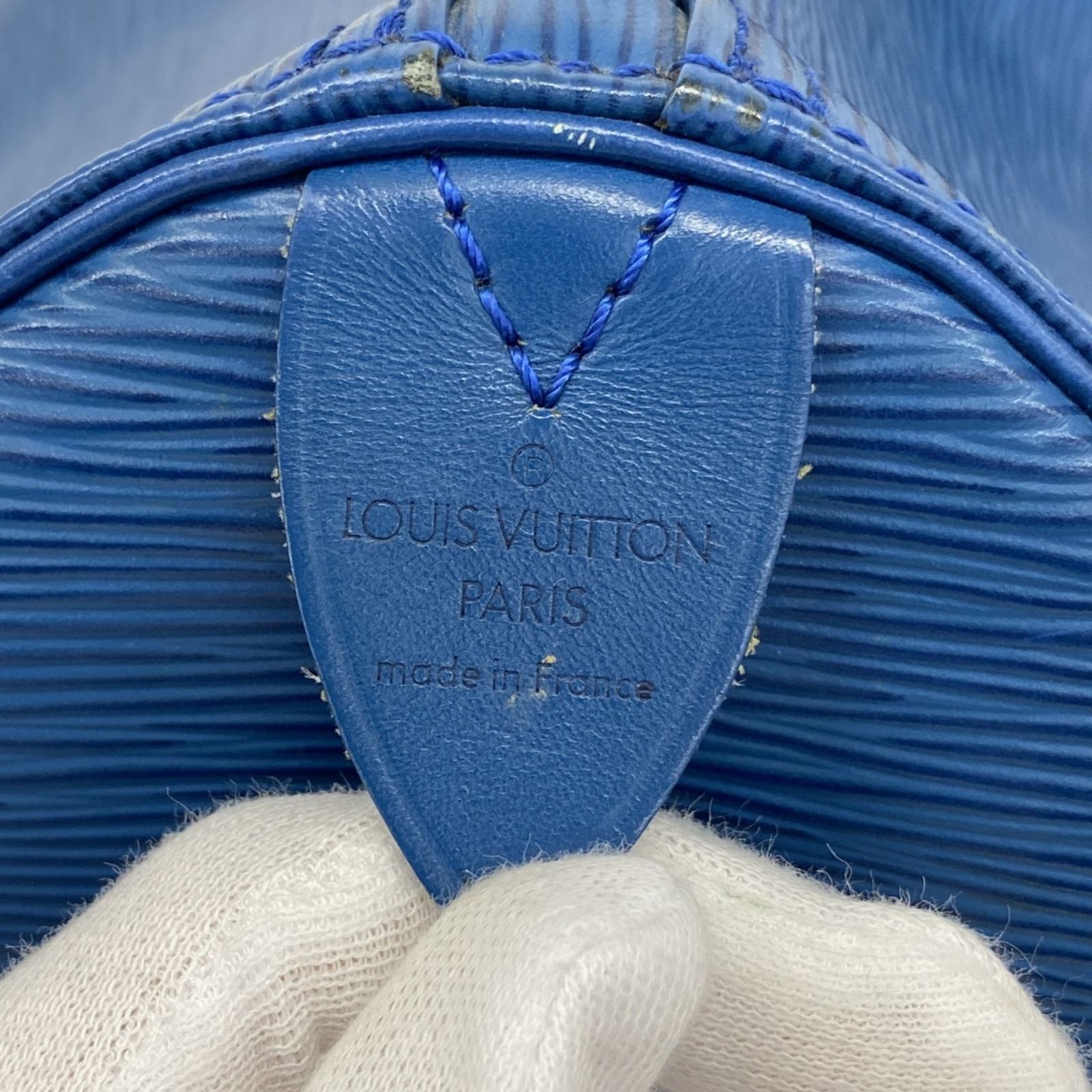 ルイ・ヴィトン　エピ　ボストンバック ルイ ヴィトン エピ LOUIS VUITTON ルイヴィトン エピ 青 ブルー