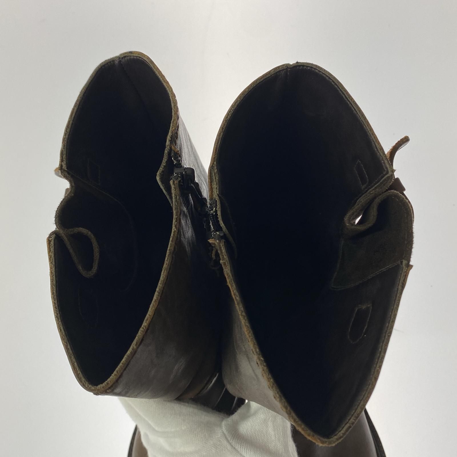 HENRY BEGUELIN エンリーベグリン エンジニアブーツ size36/ブラウン 