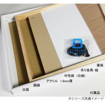 デッサン額 木製フレーム