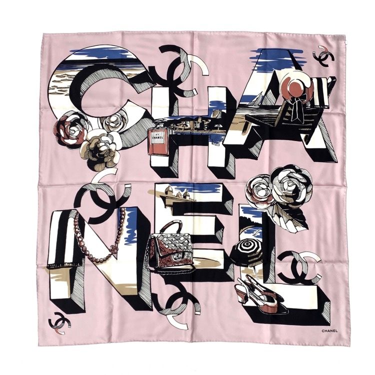 H*a様 【CHANEL/シャネル/カメリア/シルク/大判スカーフ】 楽天市場】極美品 CHANEL シャネル シルク スカーフ 大判