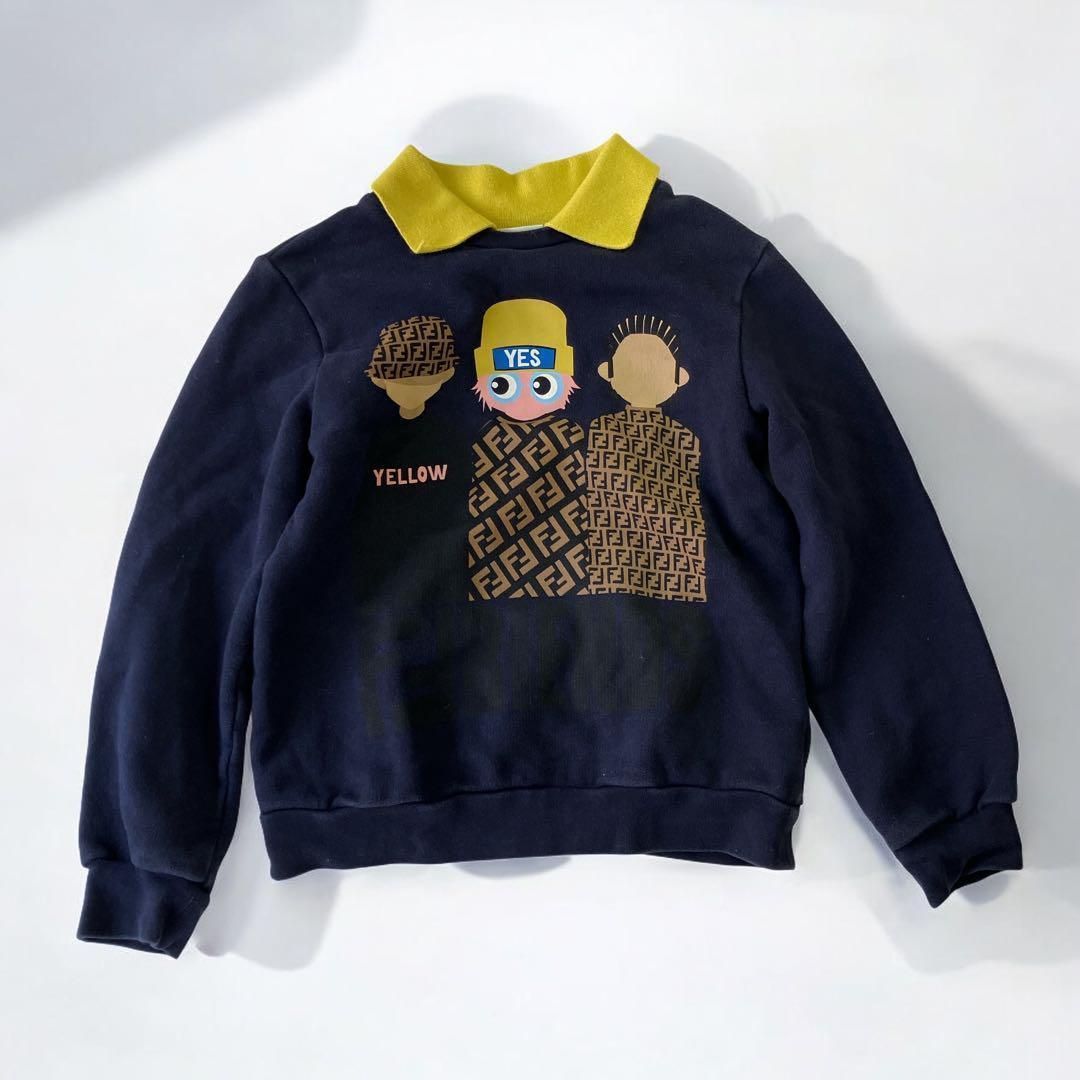 フェンディ モンスター マメール トレーナー スウェット ズッカ FENDI