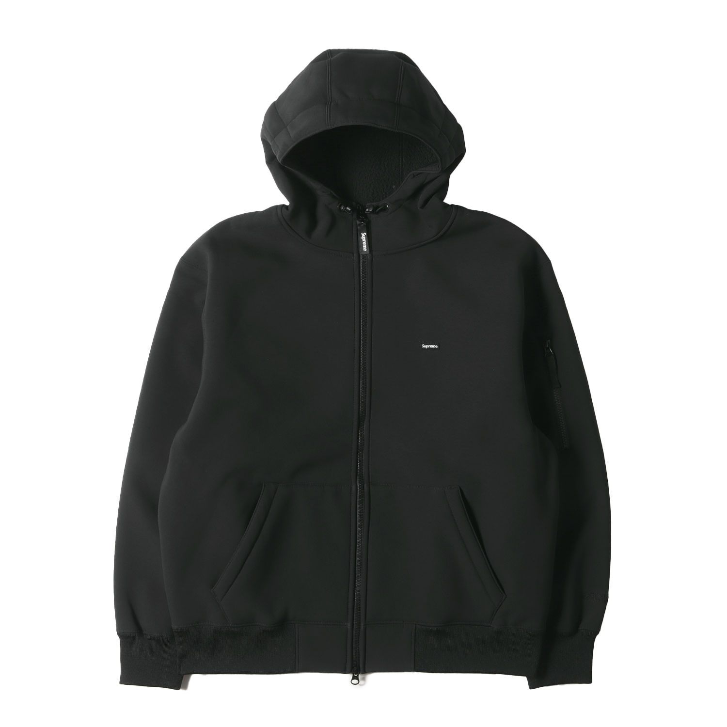 美品 Supreme シュプリーム パーカー サイズ:S 23AW WINDSTOPPER スモールボックスロゴ フリース ジップ パーカー Zip  Up Hooded Sweatshirt ブラック 黒 トップス フーディー【メンズ】 - メルカリ