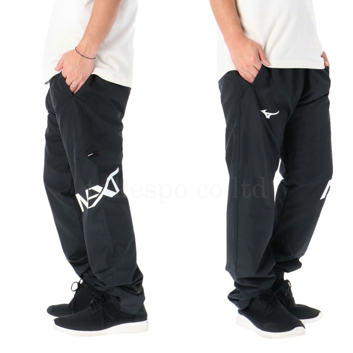 【限定品】 ミズノ N-XT ブレスサーモ ウインドブレーカー 上下 セットアップ メンズ ブランド Mizuno 裏起毛 トリコット 発熱 保温 はっ水 撥水 黒 白 冬 32JEC740 上下セット 大きいサイズ 有 スポーツウェア トレーニングウェア スポーツ サマーセール開催中！