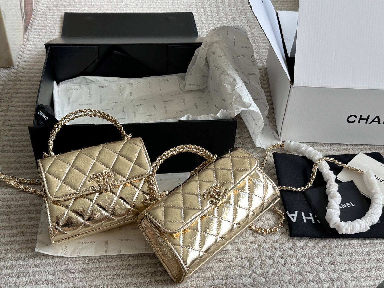 今日特価】Chanel 23Kelly シャネル 23 ケリー スマホバッグ
