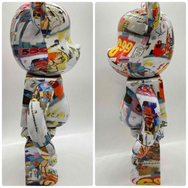 MEDICOM TOY BE@RBRICK 2022年 Andy Warhol × JEAN-MICHEL BASQUIAT #4 