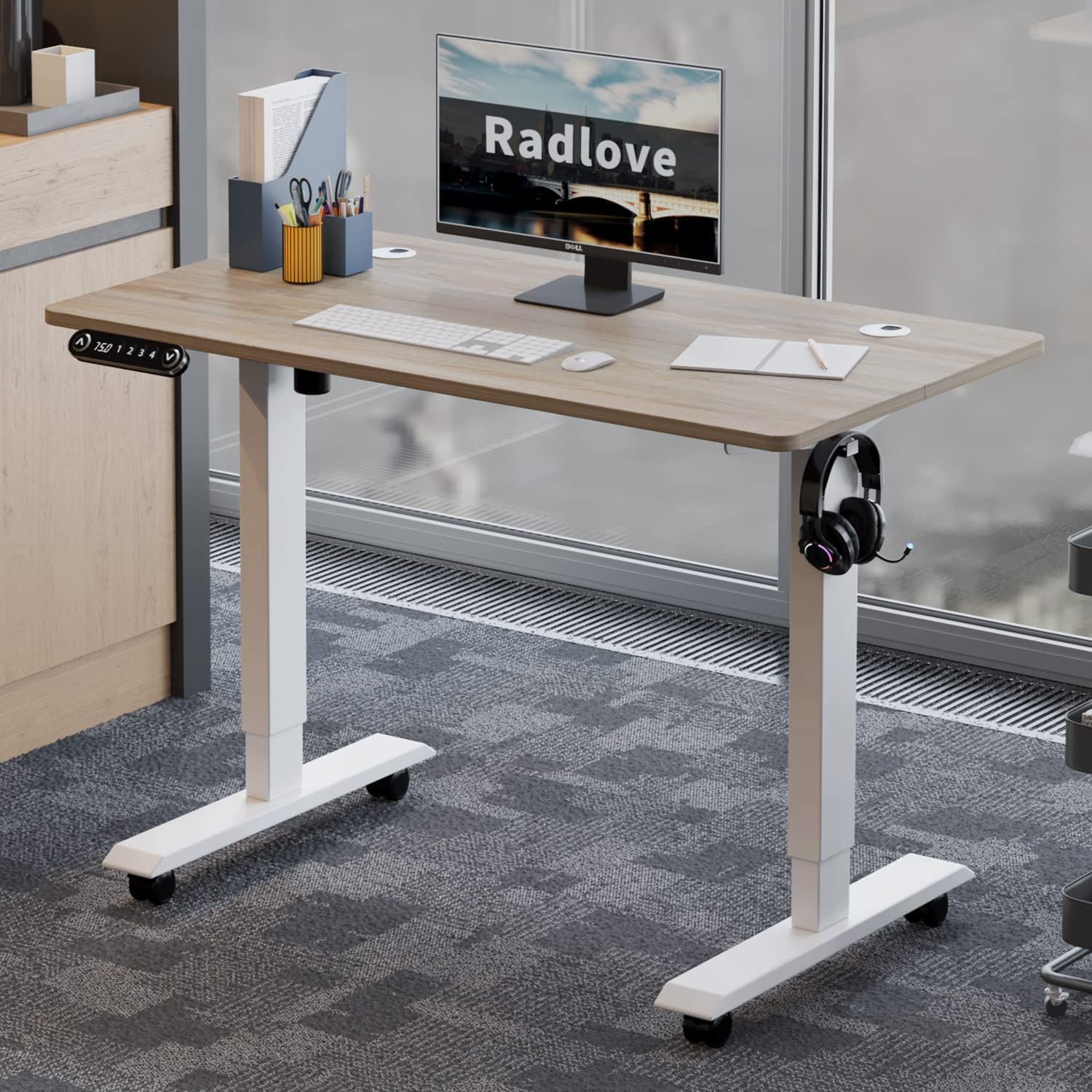 電動昇降式 pcデスク