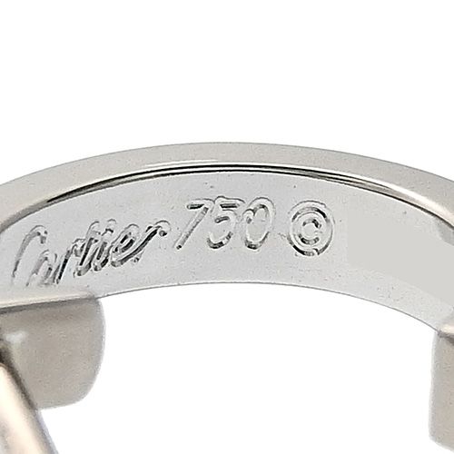 【新品仕上げ済】Cartier カルティエ ミニラブピアス 片耳用 5108 Cartier カルティエ ピアス K18WG ミニラブピアス 片方のみ