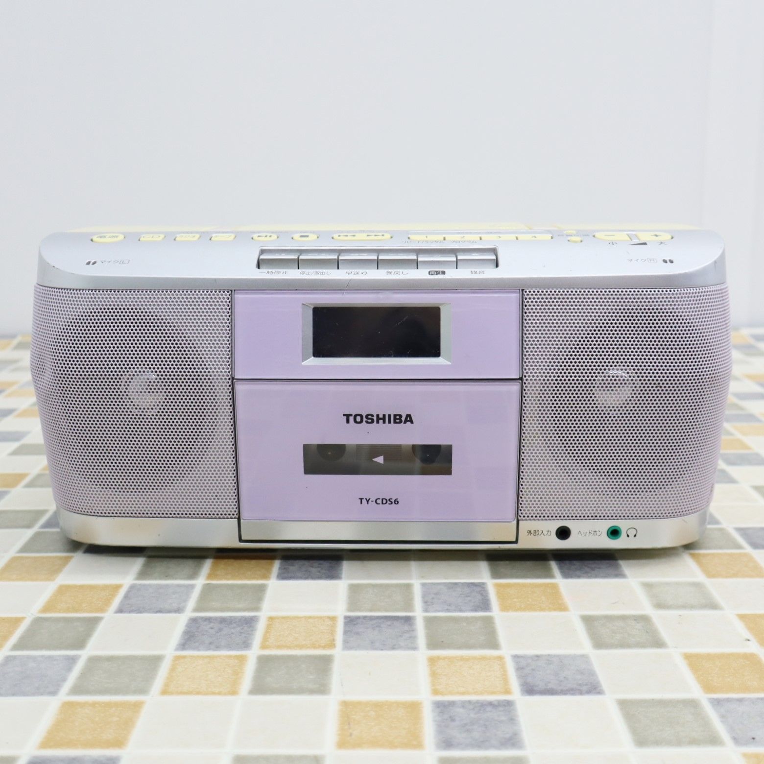 ◇オーディオ機器 現状販売｜CDラジオカセットレコーダー｜TOSHIBA