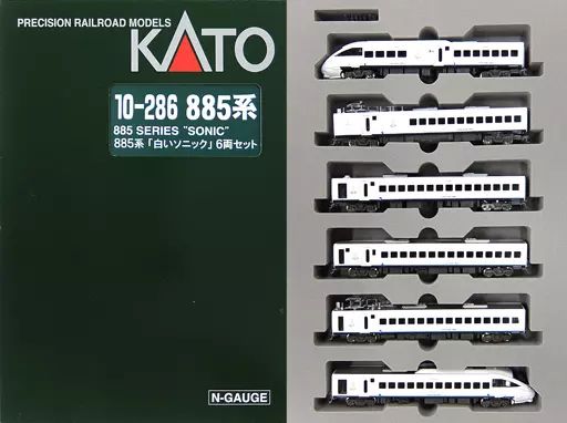 【】鉄道模型 1/150 885系 白いソニック 6両セット [10-286]