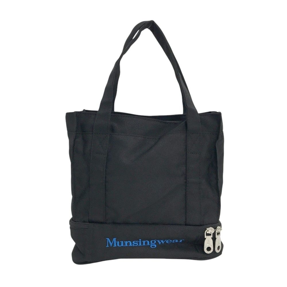 MUNSING WEAR マンシングウェア  2層式 ボストンバッグ  ネイビー系  [240101493142] ゴルフウェア ストスト MUNSING WEAR マンシングウェア 2層式 ボストンバッグ ネイビー